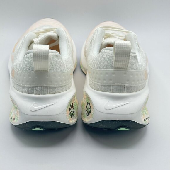 Nike React X Infinity Run 4 Sail-Crimson-Vapor Green Women's Size 11 HJ7666-133 - Picture 5 of 10